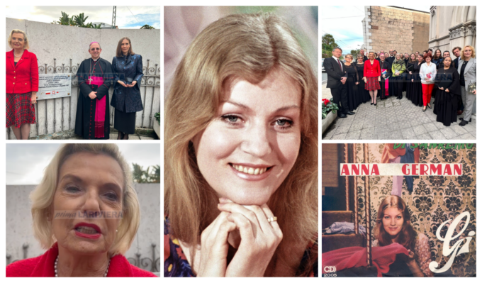 Sanremo scopre una targa in memoria di cantante polacca Anna German