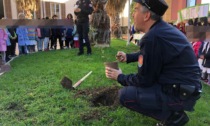 Giornata dell'albero con la Forestale per i bimbi di Imperia