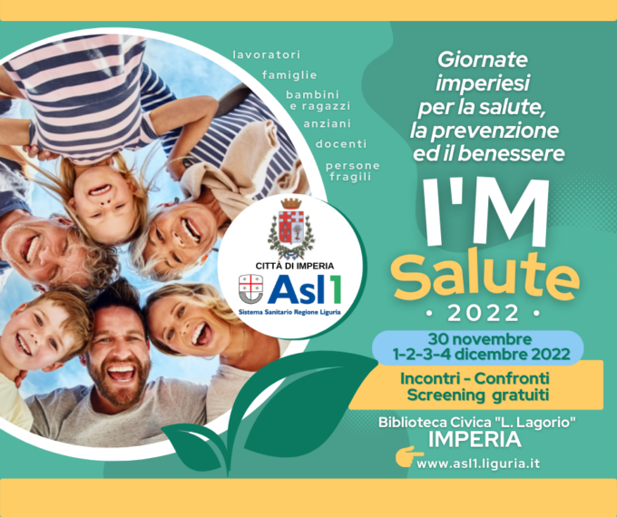 “I’m salute”: cinque giorni dedicati al benessere