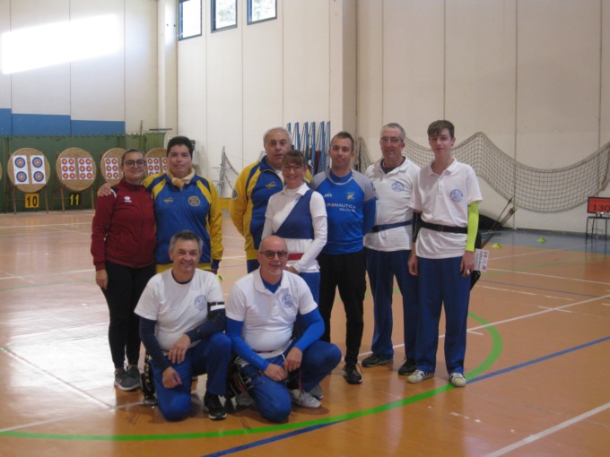 Gli arcieri gialloblù al trofeo Alpi Marittime