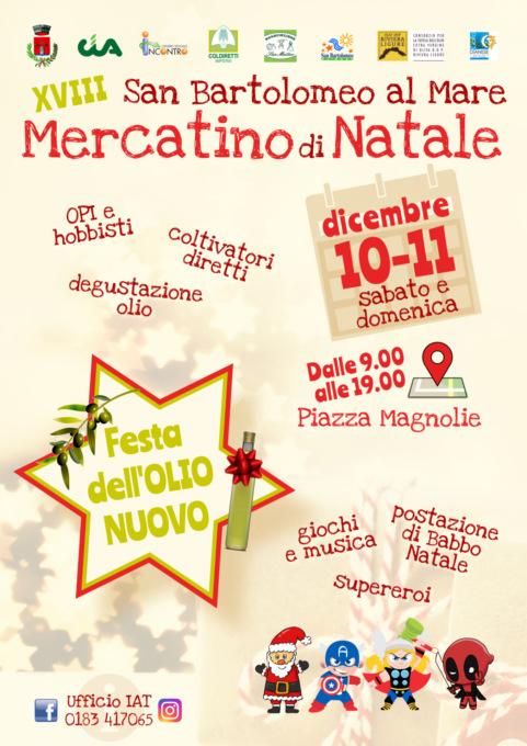 Mercatino di Natale e Festa dell’Olio Nuovo a San Bartolomeo