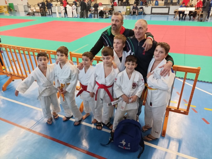 I ragazzi dello Tsukuri Judo al Trofeo di Natale