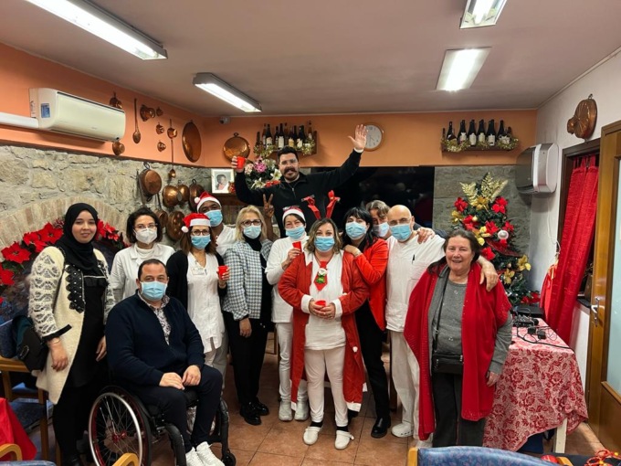 Natale con i nonni della Rsa Anselmo Pisano