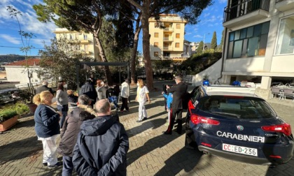 Carabinieri alla Giovanna D'Arco per una giornata di festa