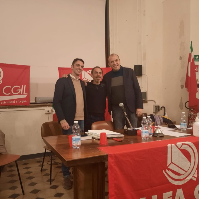 William Amoretti confermato Segretario Fillea Cgil Imperia
