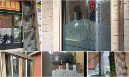 Raid vandalico a Ventimiglia