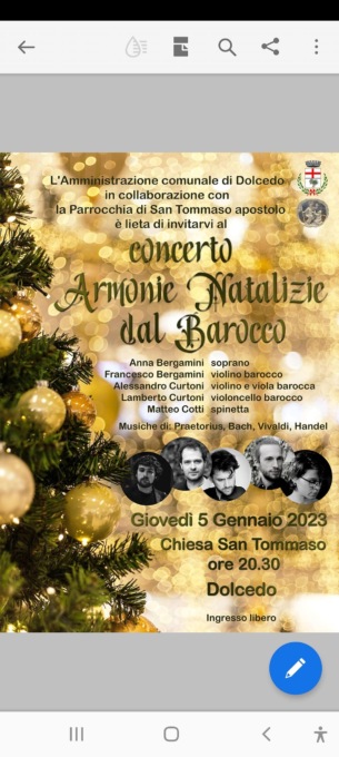 Musica barocca a Dolcedo
