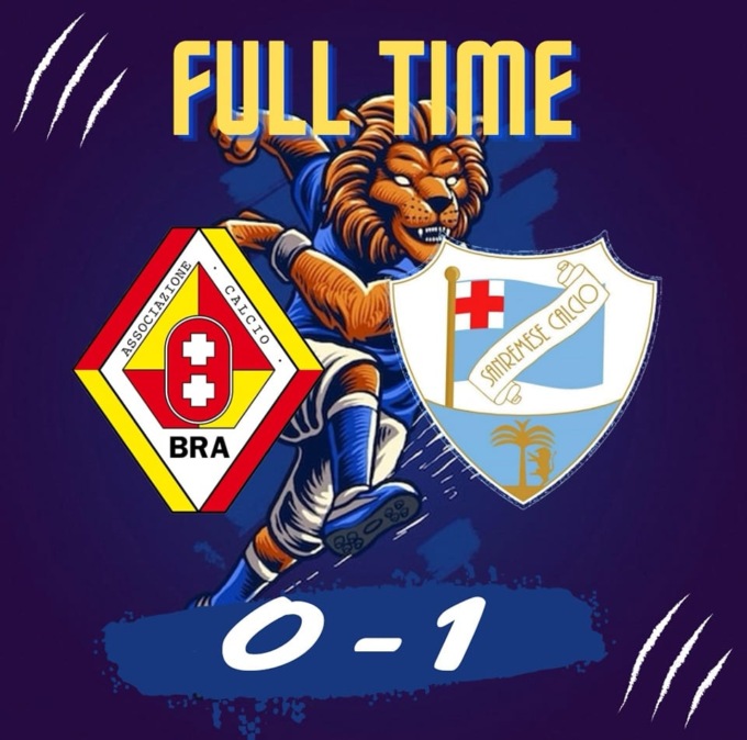 Bra – Sanremese: 0 a 1