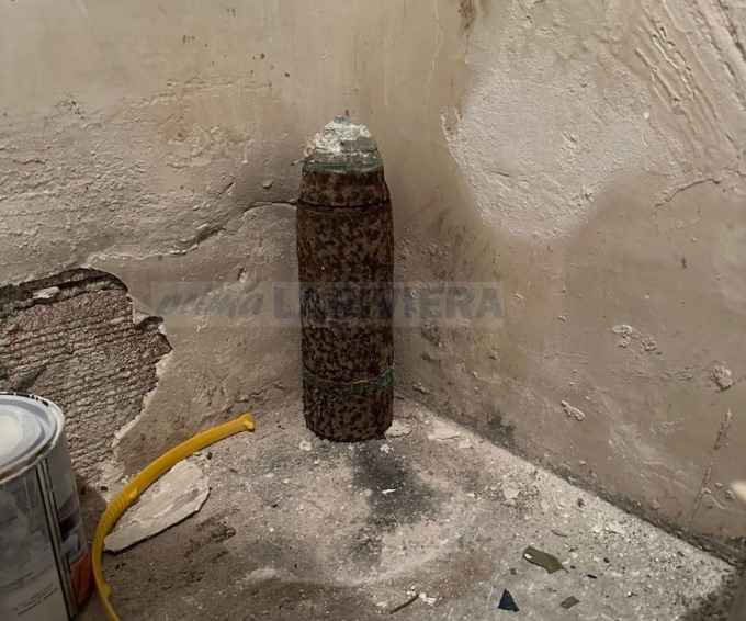 Sanremo: bomba da nave trovata nel sottoscala delle cantine di un condominio