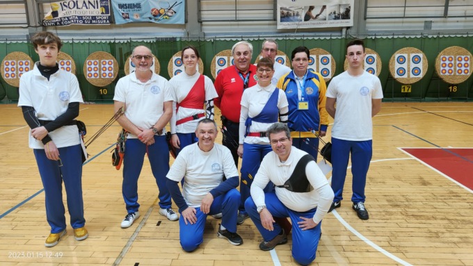 Ottimi risultati per gli arcieri gialloblu ai campionati regionali indoor