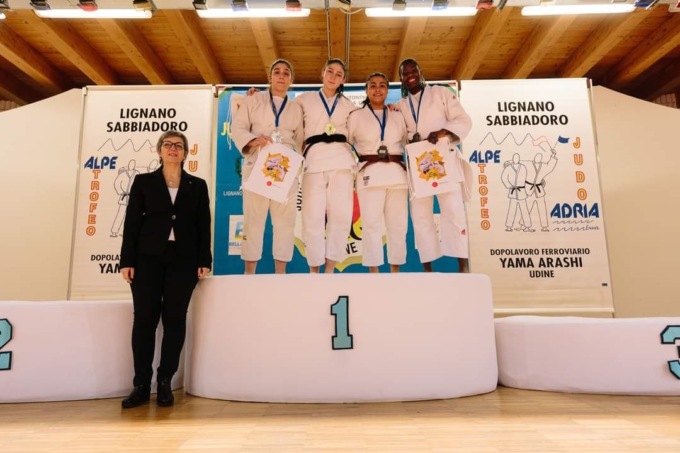 Nicole Di Michele  sul podio alla 28° edizione dell’Alpe Adria