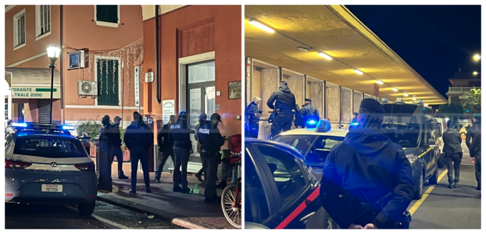 Controllo del territorio a Ventimiglia: portati in caserma 13 stranieri