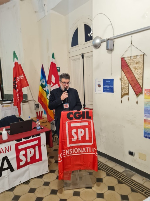 Enrico Revello confermato alla guida dei pensionati Spi Cgil