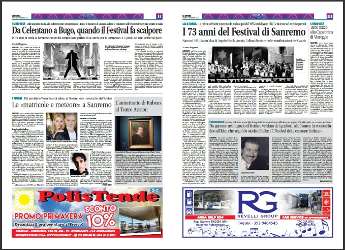 Speciale Festival 14 pagine di curiosità, storia, eventi e gossip