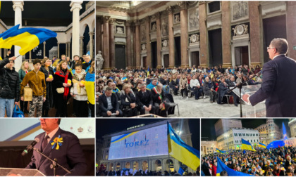 Giornata per l'Ucraina "Battaglia per tutta l'Europa"