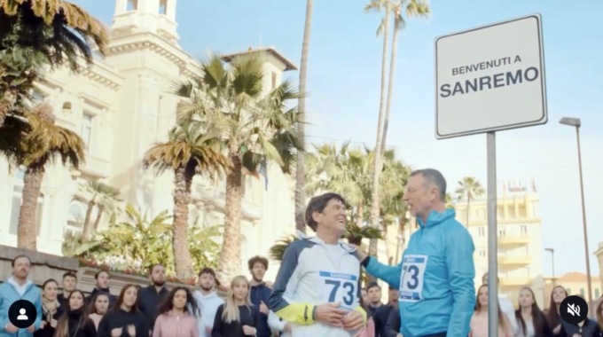 Ecco lo spot del Festival che Amadeus e Morandi hanno girato a Sanremo