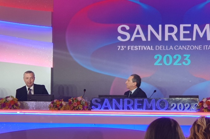 L’ambasciatore ucraino Yaroslav Melnyk a Sanremo: “Grazie alla Rai, grazie all’Italia”