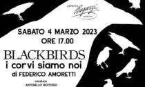 "Blackbirds - i corvi siamo noi": il libro di Federico Amoretti verrà presentato a Oneglia