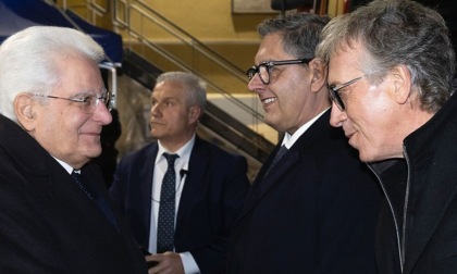 L'emozionato incontro del Sindaco Alberto Biancheri con il Presidente Mattarella