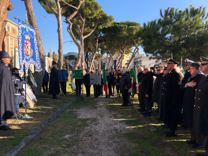 Imperia commemora i martiri delle foibe e ricorda il sindaco Carlo Gonan