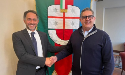 Il governatore della Liguria Toti ha incontrato l'ambasciatore italiano a Monaco Alaimo