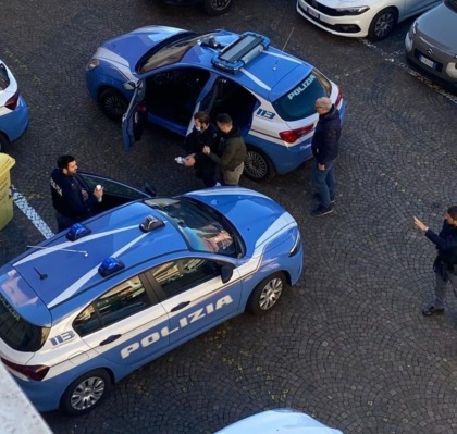 Controlli e arresti della polizia di frontiera al confine di Ventimiglia