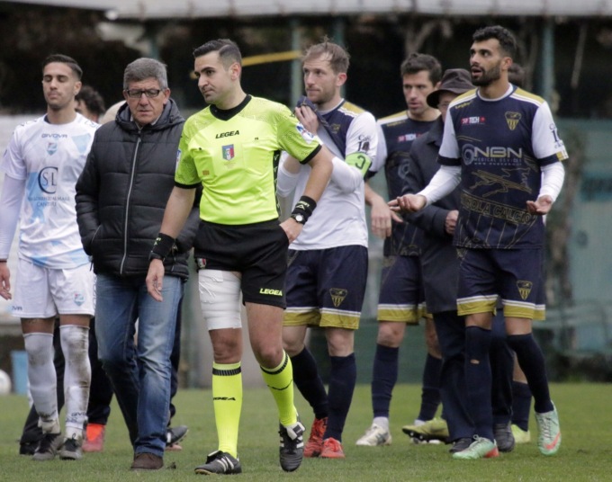 Sanremese partita sospesa al 78′