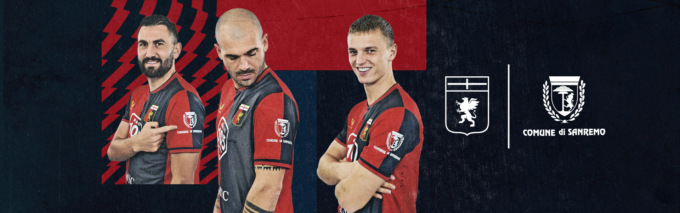 Comune di Sanremo sulla maglia del Genoa
