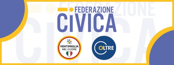 Due liste appoggiano la Federazione civica: Oltre e Ventimiglia nel cuore