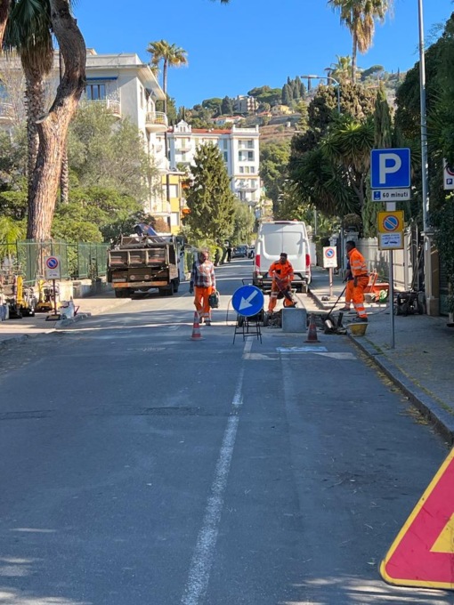 Nuovo attraversamento pedonale rialzato a Bordighera