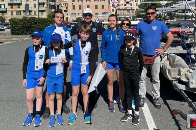 Canottieri Santo Stefano al top alle regate di Genova