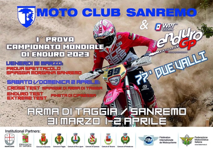 Campionato Mondiale di Enduro al via domani