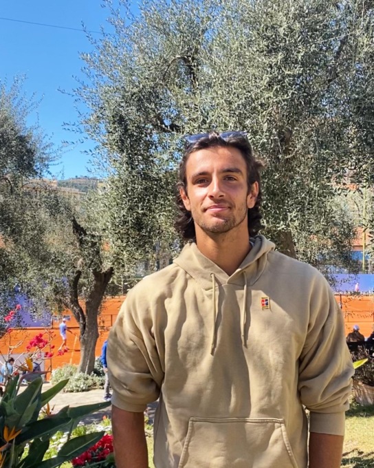 Direttamente da Miami Lorenzo Musetti vip a sorpresa al Tennis Sanremo