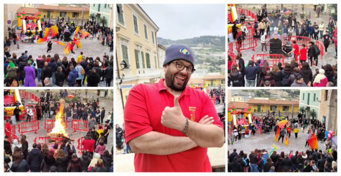 Il centro storico di Ventimiglia gremito per il 44° Carlevà d’a Ciassa