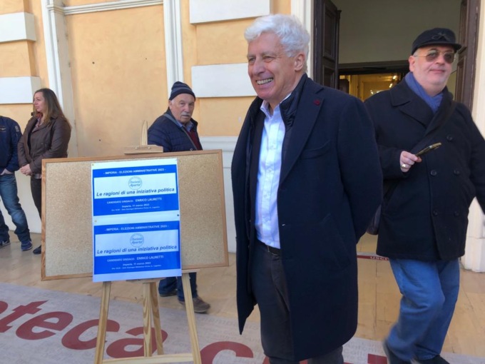 Il candidato sindaco Enrico Lauretti: “Se tanto bisognerà fare per Imperia penso di essere la persona giusta”