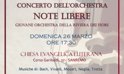 L’Inner Wheel Club di Sanremo presenta il concerto della “Giovane Orchestra della Riviera dei fiori"