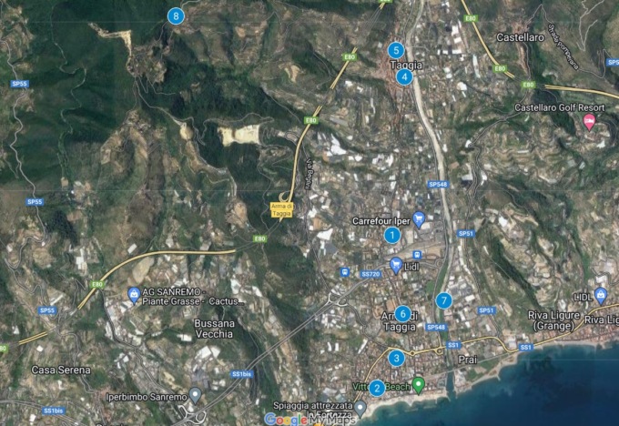 Acqua non potabile a Taggia: la mappa dei serbatoi da cui riforirsi