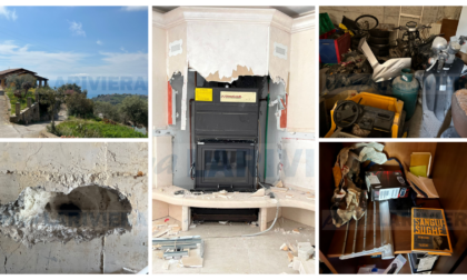 Choc a Bordighera: devastata la villa confiscata alla famiglia Pellegrino. Foto e Video