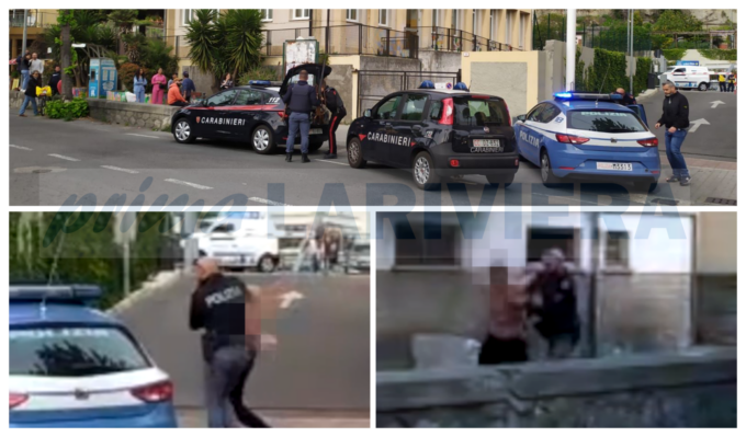 Blitz con sequestro di fucili in un’abitazione di Ventimiglia: il video dell’arresto