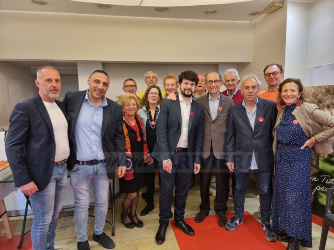Bordighera: presentati al point i candidati in sostegno di Giuseppe Trucchi