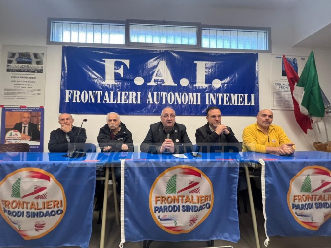 Roberto Parodi candidato sindaco dei frontalieri e degli amanti del mare