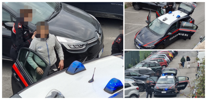 Topo d’auto rischia il linciaggio a Sanremo, catturato dai carabinieri. Video