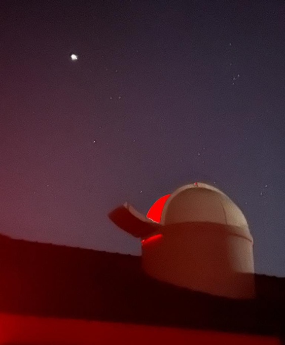 A Perinaldo una serata sotto un cielo stellato