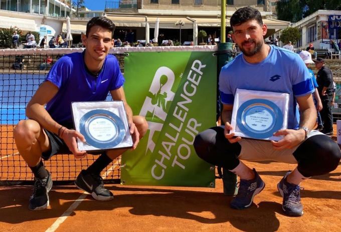 Sanremo Tennis Cup, Cornea e Skugor vincono il trofeo in doppio