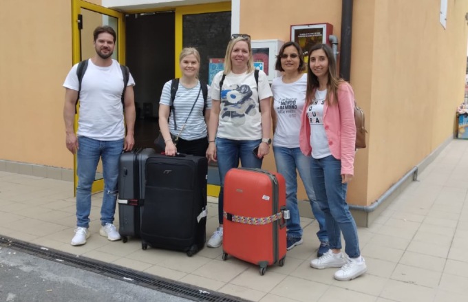 Gli alunni finlandesi ricambiano il favore e visitano Sanremo