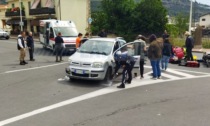 Schianto moto scooter a Taggia, un ferito grave in elicottero al Santa Corona