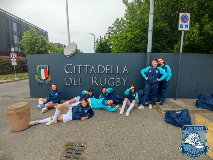 Le ragazze Under15 del “Sanremo Rugby” al fianco delle Azzurre per il 6 Nazioni