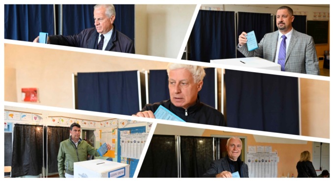 A Imperia i candidati sindaco al voto. Le foto