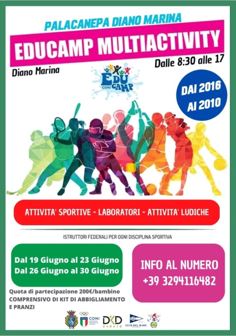 EduCamp CONI arriva nel dianese
