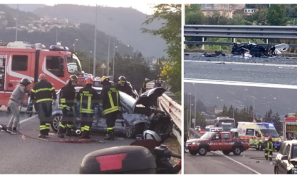 Morti madre e figlio nel tragico incidente sul cavalcavia di Ventimiglia